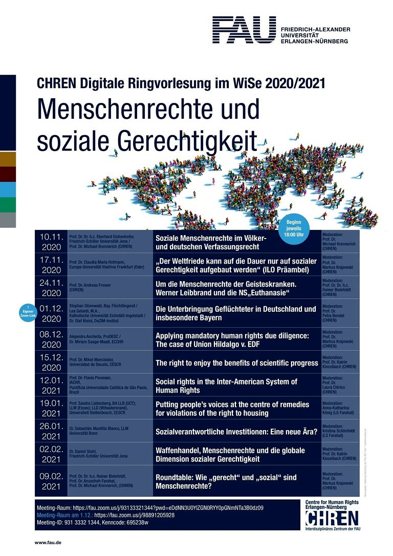 Lecture series: Human rights and social justice