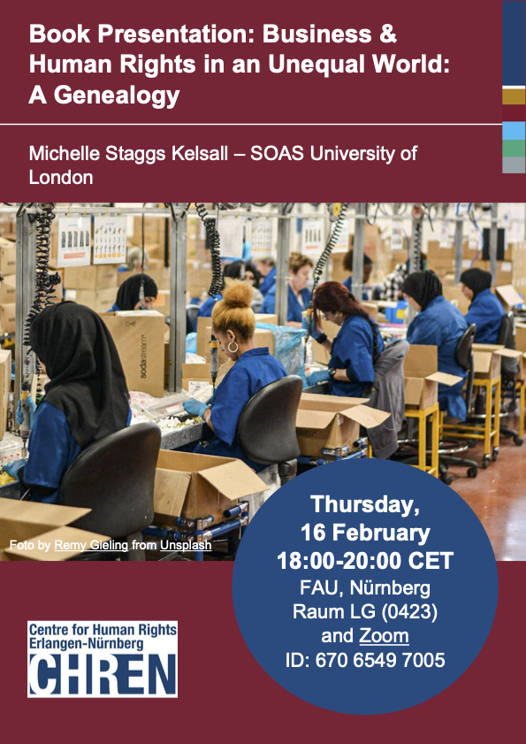 Book Presentation: Business & Human Rights in an Unequal World: A Genealogy