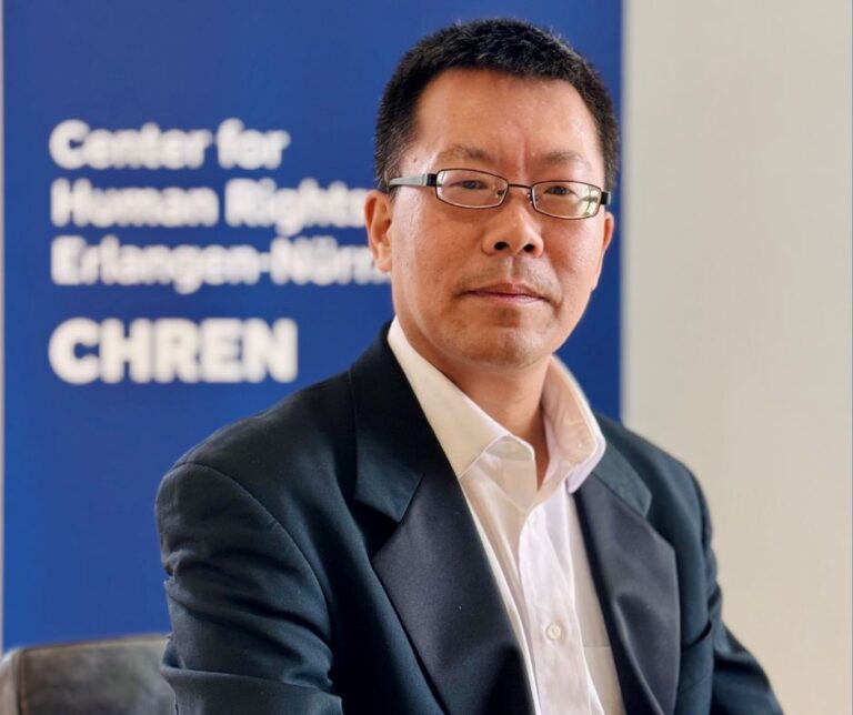 Human Rights expert Dr Teng Biao visits CHREN