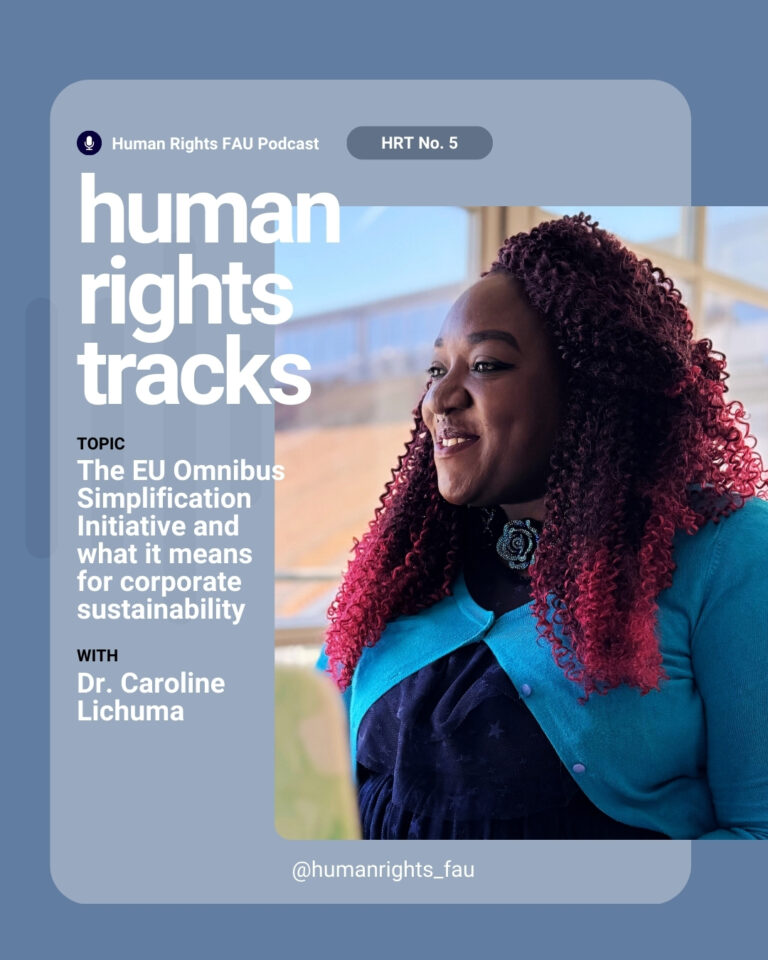 Human Rights Tracks Nr. 5: The EU Omnibus Simplification Initiative and what it means for corporate sustainability