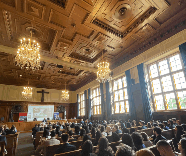 Nuremberg Moot Court 2025: Students debate human rights in Courtroom 600