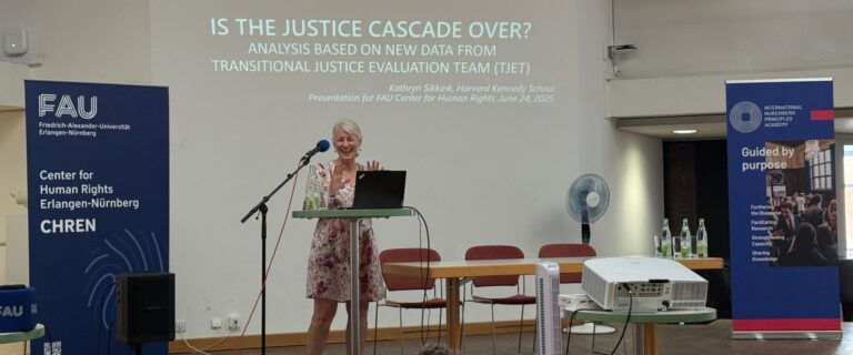 Recap: Evening Lecture by Harvard professor Dr Kathryn Sikkink