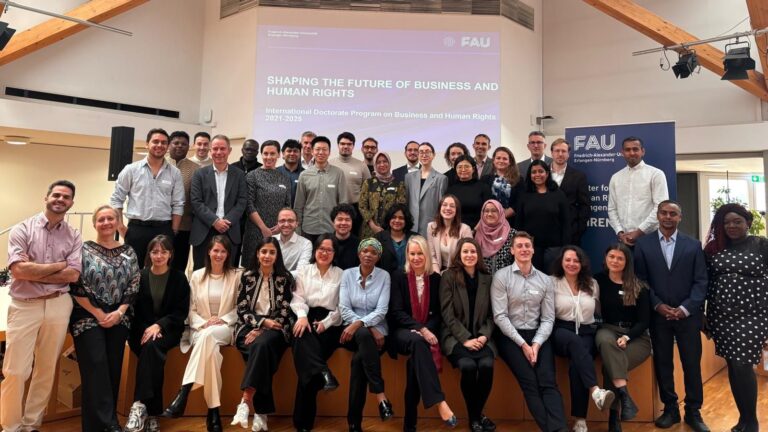 Highlights from the IDP BHR Closing Conference “Shaping the Future of Business and Human Rights” at FAU