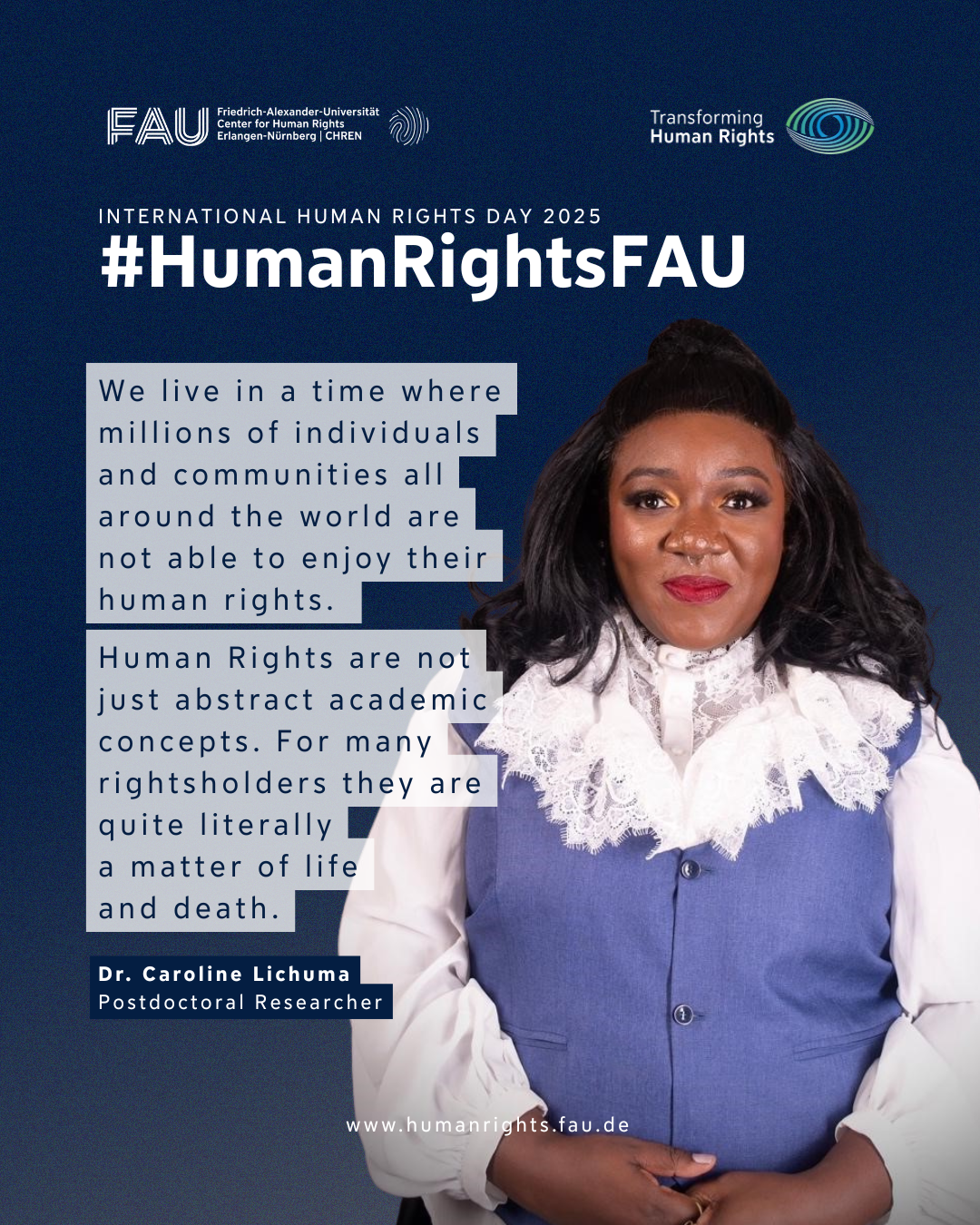 Dr. Caroline Lichuma.