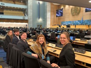 FAU Students at the UN Human Rights Council. Image: private.