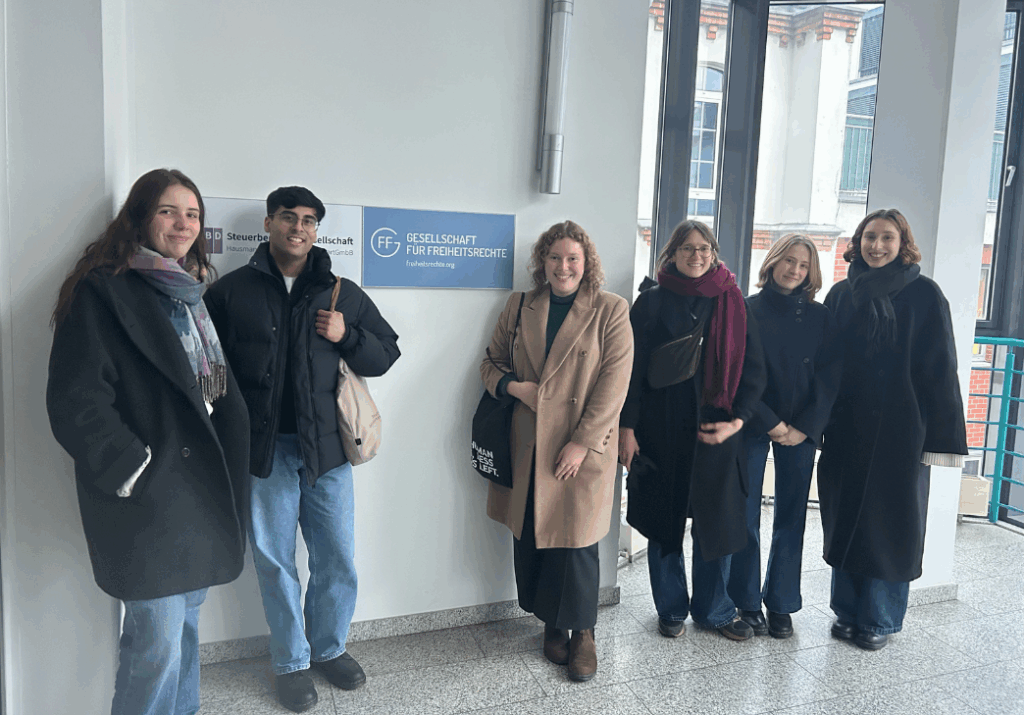FAU CHREN Human Rights Clinic Students visit Berlin.