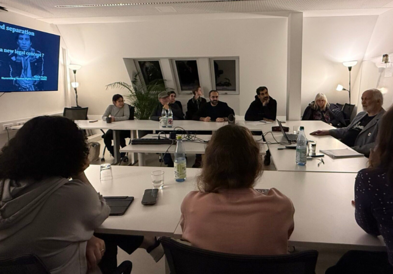 Human Rights Colloquium: “Forced separation – do we need a new legal category?” with Dr. Rainer Huhle