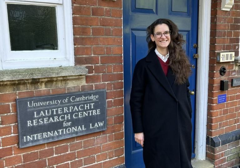 Research stay: Dr Gemma Lligadas González at Lauterpacht Centre for International Law, Cambridge