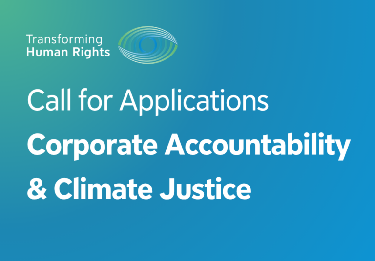 Call for Applications: Summer School on Corporate Accountability & Climate Justice