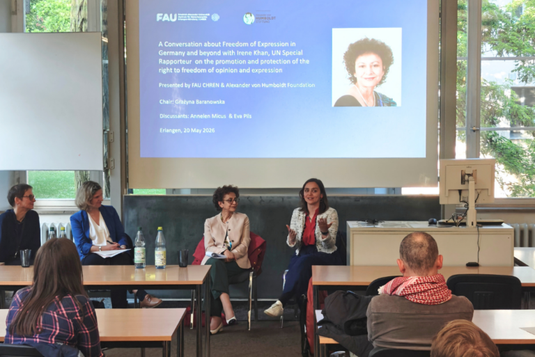 Recap: UN Special Rapporteur Irene Khan at FAU CHREN